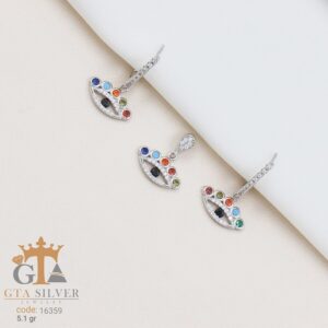 نیم ست نقره میکرو کد 16359