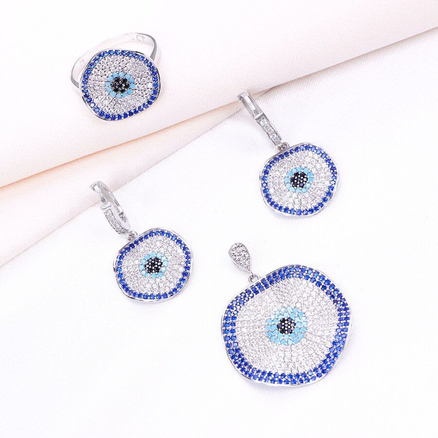 795d4c7b-dcdc-4b48-ae54-3561e7d34bde.jpg نیم ست نقره میکرو رنگی کد 16071 - Image 1