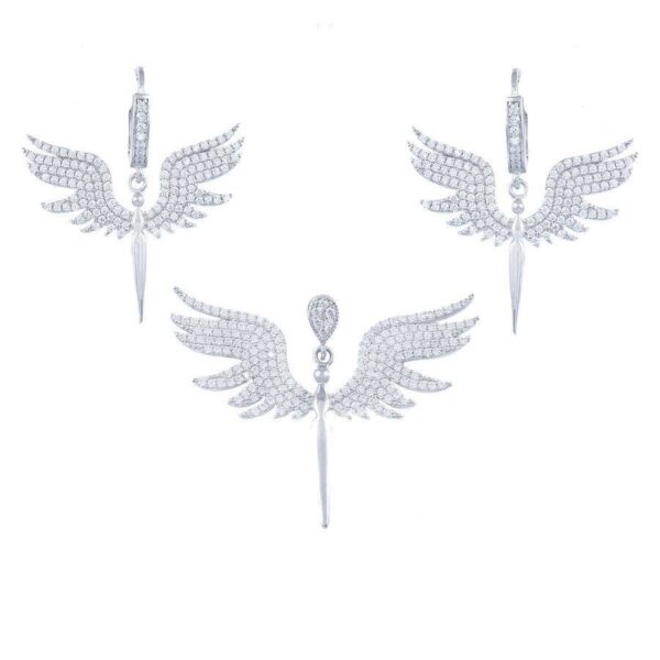 نیم ست نقره میکرو کد 16144 - Image 2