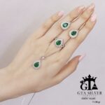 نیم ست نقره میکرو کد 16541 - تصویر 3