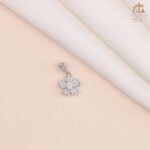 مدال نقره زنانه فلاور میکرو کد 21953