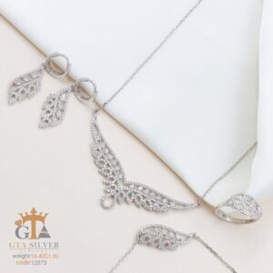 سرویس نقره میکرو زنجیری کد 12073