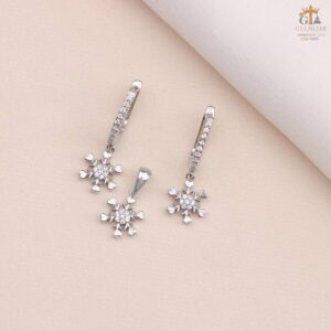 نیم ست نقره کد 16686