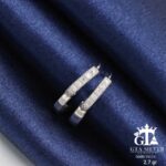 گوشواره نقره میخی میکرو کد 25013 - تصویر 3