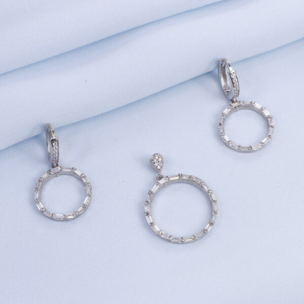 نیم ست نقره میکرو کد 16324 - تصویر 2