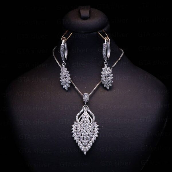 نیم ست نقره میکرو کد 16049 - Image 2