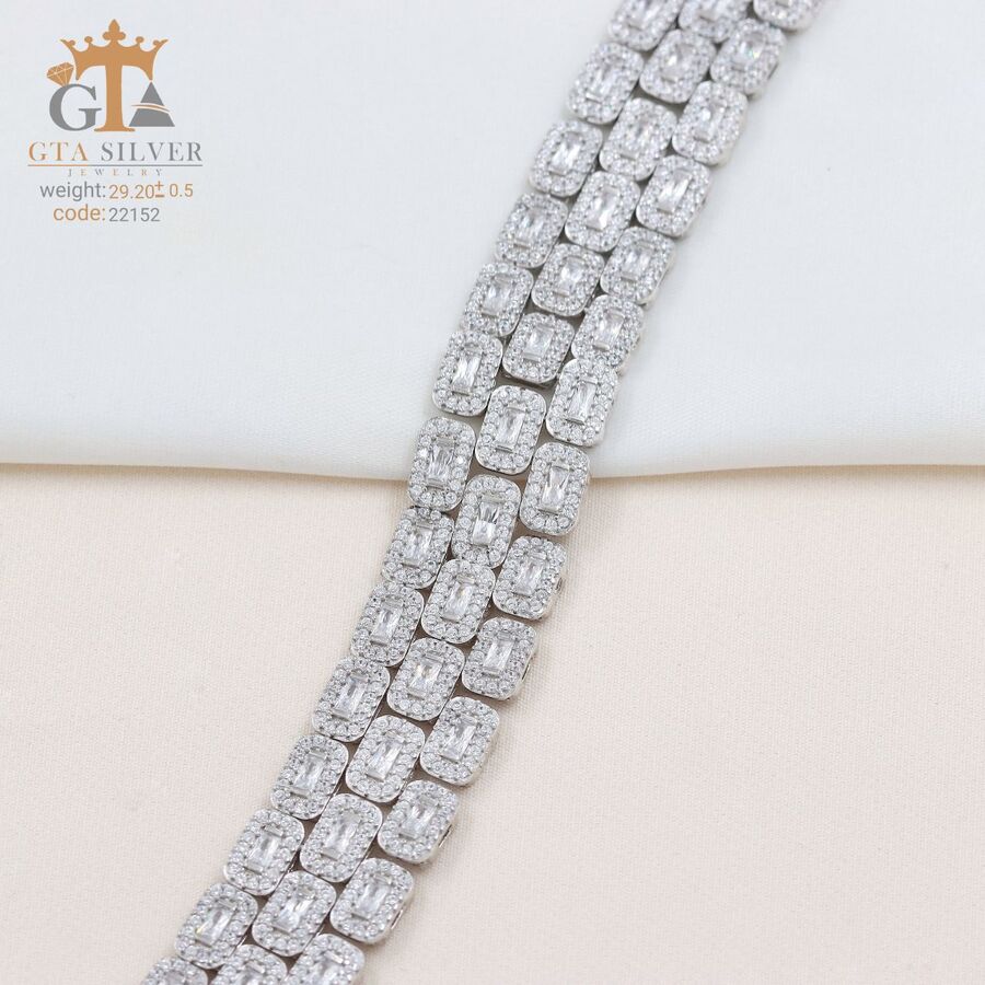 7e21a66d-cacf-408e-bc1d-b36d6209283f.jpg دستبند نقره میکرو کد 22152 - تصویر 1