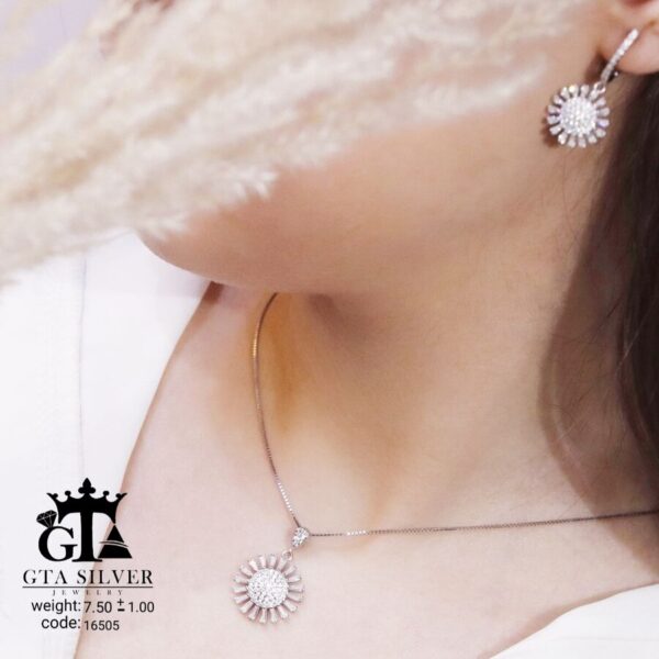 نیم ست نقره میکرو کد 16505 - تصویر 2