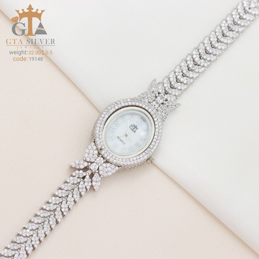 7efbe239-216a-4f2c-b0d7-32f75f0d0e82.jpg ساعت نقره GTA کد 19148 - Image 1