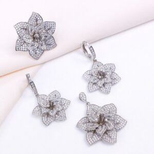 نیم ست نقره میکرو کد 16006