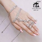 سرویس نقره تراش بدون نگین کد 14005 - تصویر 4