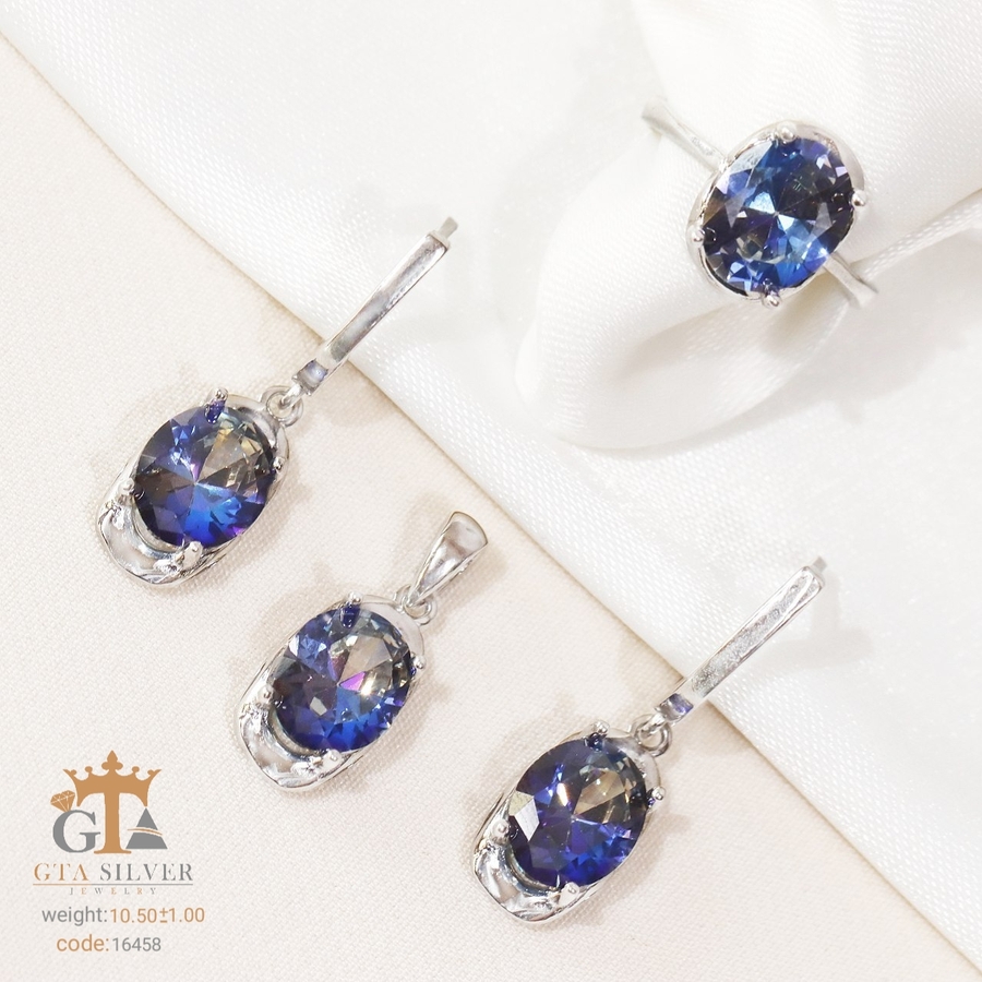 80a4a67e-2f0d-4ea9-9fb5-f981b5f31465.jpg نیم ست نقره میکرو کد 1-16458 - Image 1