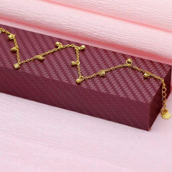 پابند نقره گوی‌دار کد 24005 - Image 3