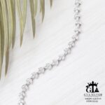 دستبند نقره میکرو کد 22122 - تصویر 3