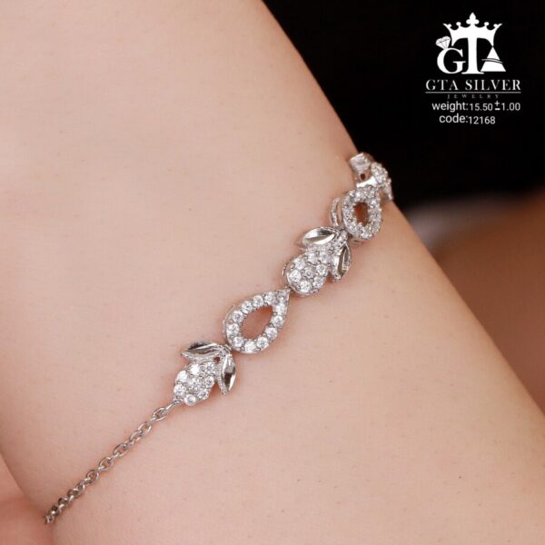 سرویس نقره میکرو زنجیری کد 12168 - Image 4