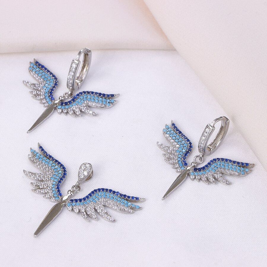 861f1116-acf0-4b9b-8be5-35e903e8ec9d.jpg نیم ست نقره میکرو رنگی کد 16237 - Image 1