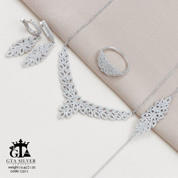 سرویس نقره میکرو زنجیری کد 12011 - Image 4