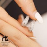 گوشواره نقره میخی میکرو کد 25024 - Image 3