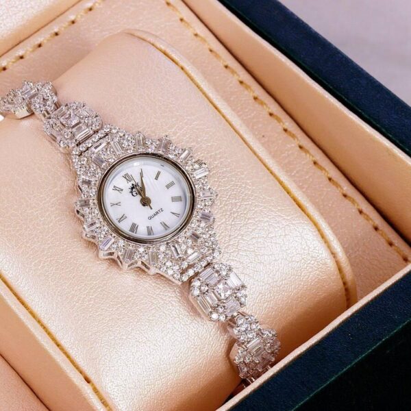 ساعت نقره GTA امرالدکات طرح خورشیدی کد 19074 - Image 3