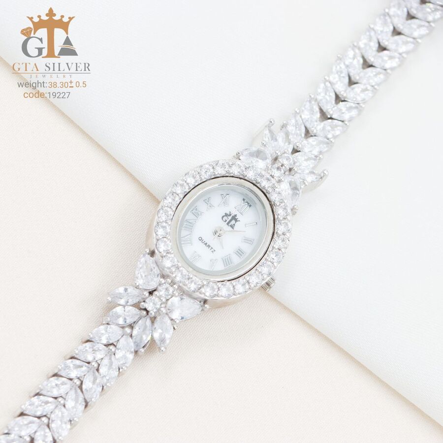 87b39838-5374-45d0-9840-3ff5186729f0.jpg ساعت نقره GTA کد 19227 - Image 1