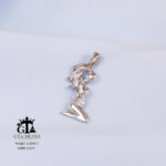 مدال نقره میکرو طرح کد 21671 - Image 2