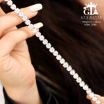 دستبند نقره میکرو طرح فلاور کد 22081 - Image 3