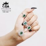 نیم ست نقره میکرو کد 16080 - Image 3