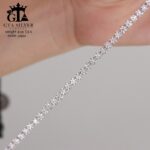 دستبند نقره میکرو کد 22084 - تصویر 3