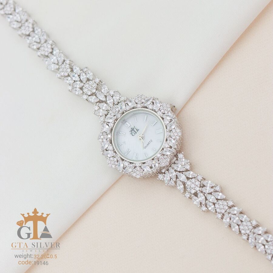 8b245d63-a6ea-4127-a435-79a90a3e7e16.jpg ساعت نقره GTA کد 19146 - Image 1