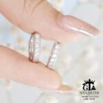 گوشواره نقره میخی میکرو کد 25058 - تصویر 4