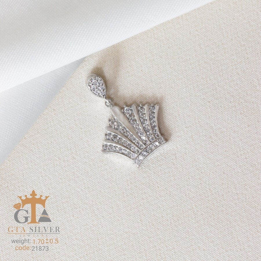 8c1fcaf6-be2f-4a44-8a25-a3de0e31576c.jpg مدال نقره میکرو طرح تاج کد 21873 - Image 1