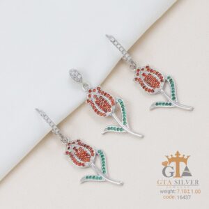 نیم ست نقره میکرو کد 16437