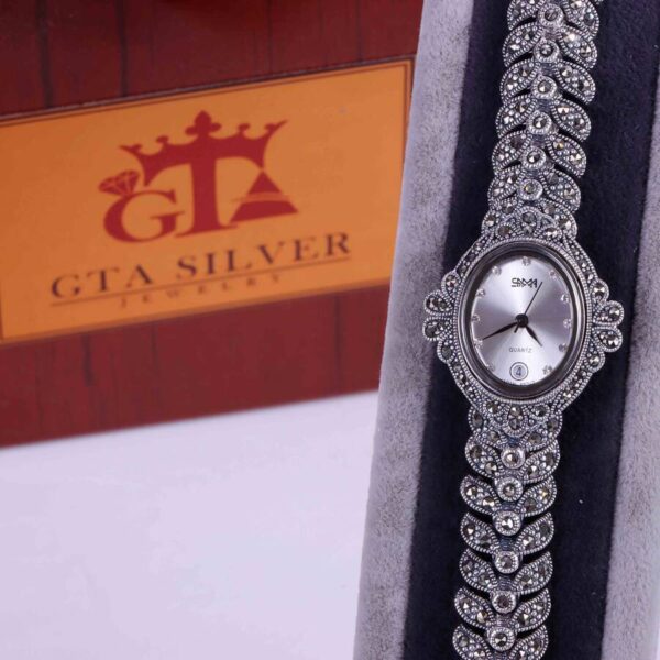 ساعت نقره سما کد 18119 - Image 2