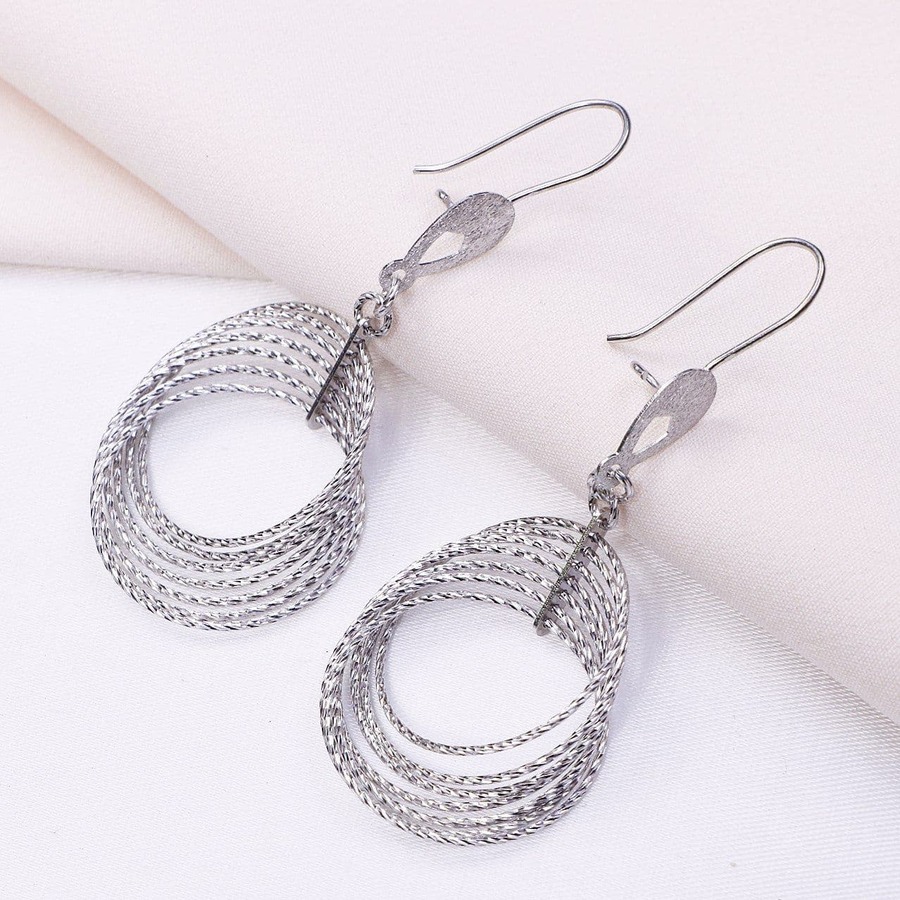 909749fa-5c23-4029-bdab-154a2ff74ace.jpg گوشواره نقره مفتول تراش کد 25001 - تصویر 1