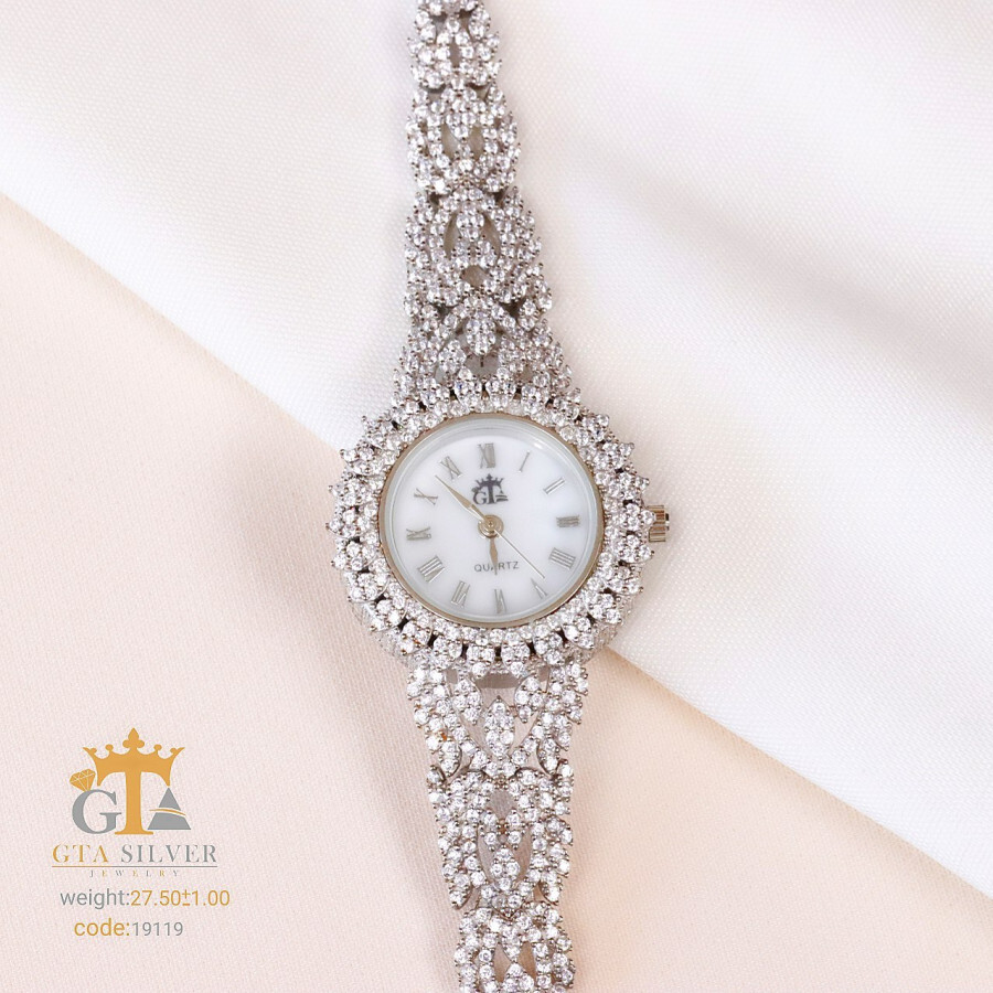 913b156f-bab8-427a-b6f8-2fc4f0981197.jpg ساعت نقره GTA کد 19119 - Image 1