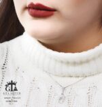 مدال نقره میکرو طرح فرشته کد 21868 - تصویر 2