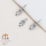 نیم ست نقره میکرو کد 16339