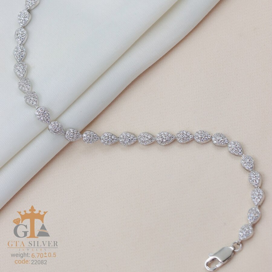 949fc2d5-bd08-4bcb-8b2a-11e78bdf9074.jpg دستبند نقره میکرو کد 22082 - Image 1