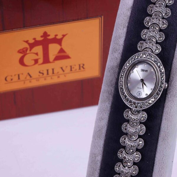 ساعت نقره سما کد 18118 - Image 2