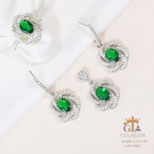 نیم ست نقره میکرو کد 16082