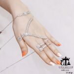 سرویس نقره میکرو زنجیری طرح امرالدکات کد 12118 - Image 4