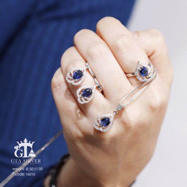 نیم ست نقره میکرو کد 16010 - تصویر 4