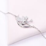 دستبند نقره میکرو کد 22034 - تصویر 2