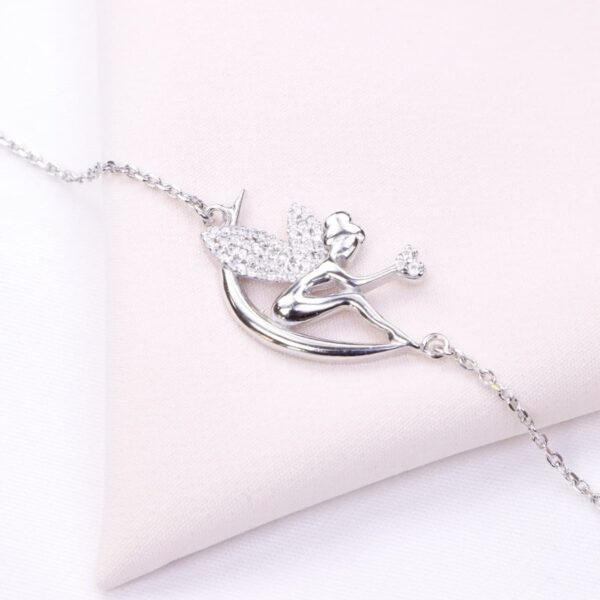 دستبند نقره میکرو کد 22034 - تصویر 2