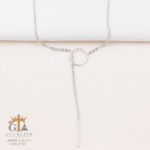 گردنبند نقره زنانه کد 21901