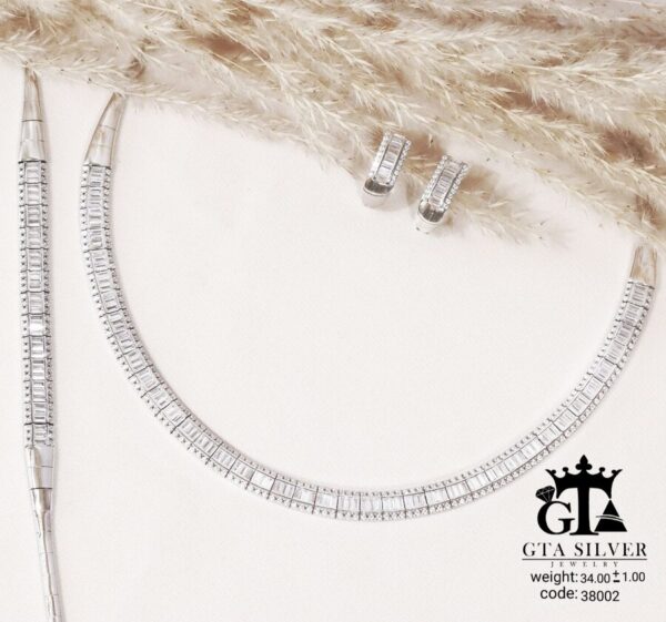 سرویس نقره زنانه طرح تنیسی سوپر میکرو کد 38002 - تصویر 4