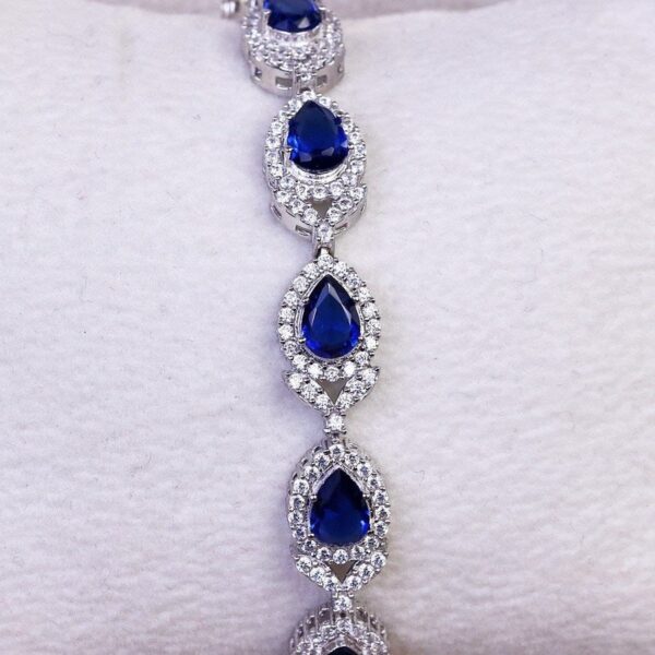 دستبند نقره میکرو کد 22011 - Image 3