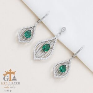 نیم ست نقره میکرو کد 16629