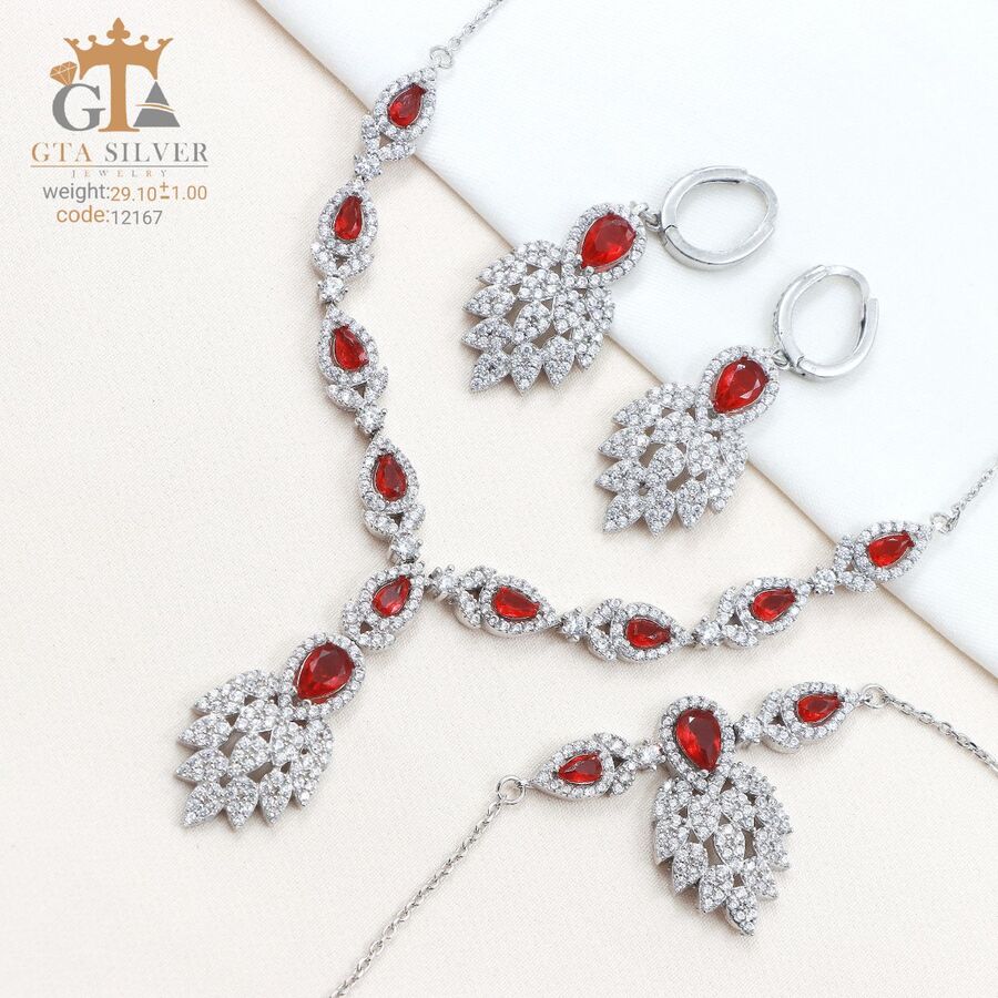 9edb501d-bc4a-41a8-b533-47521e4038d8.jpg سرویس نقره میکرو زنجیری کد 12167 - Image 1