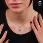 مدال نقره زنانه چشم نظر میکرو کد 21967 - Image 2